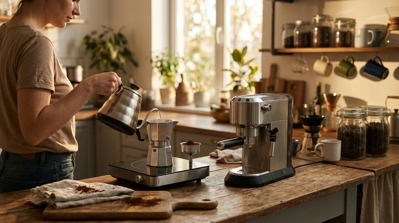Best Italian Espresso Maker for Home: Moka vs Electric